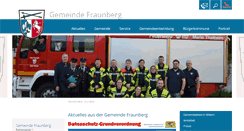 Desktop Screenshot of fraunberg.de