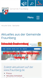 Mobile Screenshot of fraunberg.de