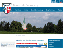 Tablet Screenshot of fraunberg.de